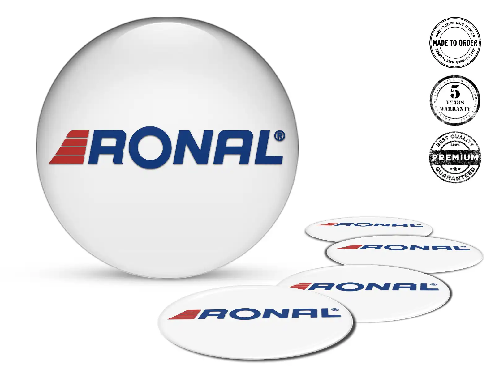 Ronal Radembleme Version Premium Label Design